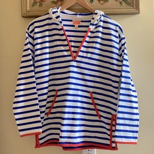 J Crew Weekend Hoodie XS Striped